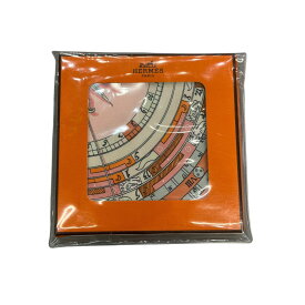 【中古】HERMES　プチカレ40 スカーフ ピンク 【131225】（エルメス）