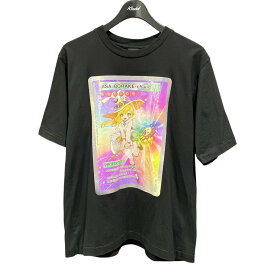 【中古】Takashi Murakami　Flowers Collectible Trading Card Tshirts ブラック サイズ：M 【151225】（）