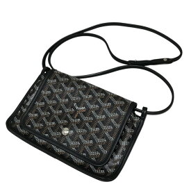 【中古】GOYARD　【プリュメポーチウィレットバッグ】 ショルダーバッグ ブラック 【161225】（ゴヤール）