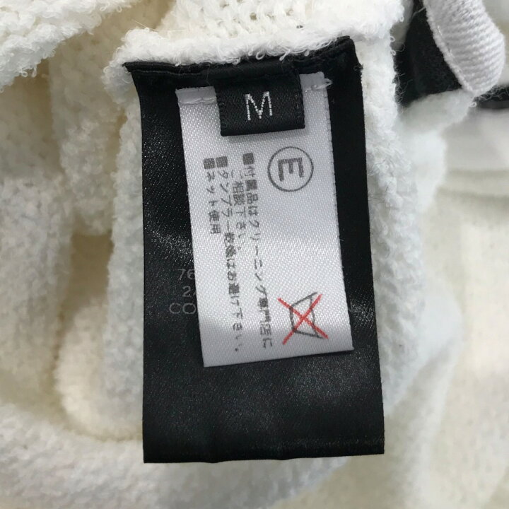 楽天市場】【中古】BALMAINプルオーバーパーカー ホワイト サイズ：M 