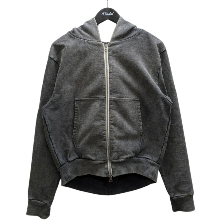 楽天市場】【中古】ans dotsloevner ジップパーカー グレー サイズ 