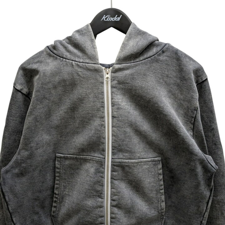 楽天市場】【中古】ans dotsloevner ジップパーカー グレー サイズ 