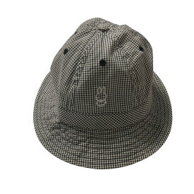 【中古】POP TRADING COMPANYPop ＆ Miffy Gingham Bell Hat ハット ネイビー サイズ：S/M【価格見直し】