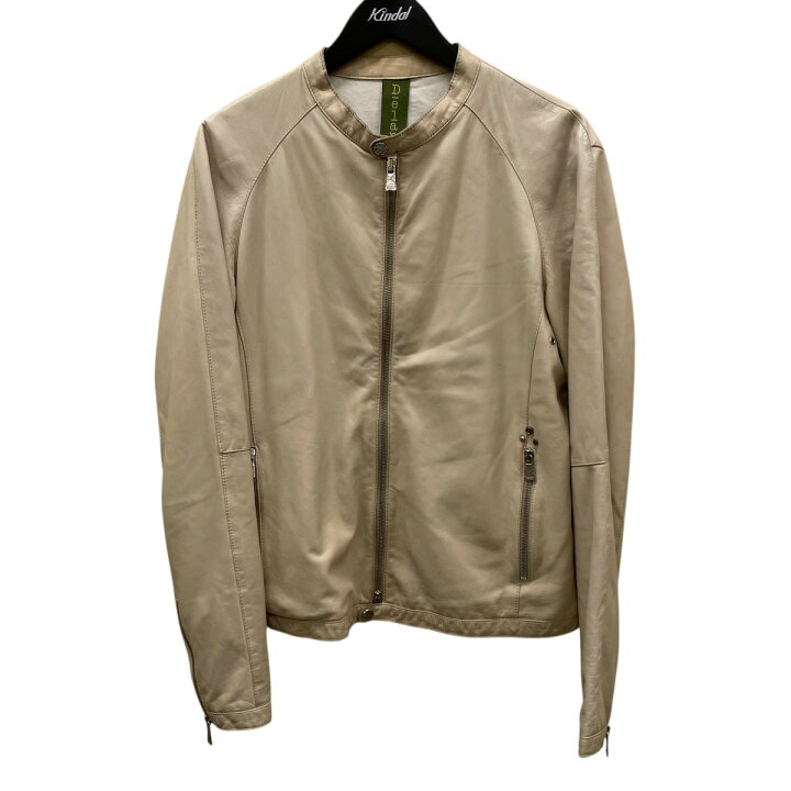 楽天市場】【中古】Delanラムレザー レザージャケット 8DELAN U 