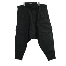 【中古】ACRONYM　24SS 「ENCAPSULATED NYLON WEB BELT ULTRAWIDE TROUSER」 ナイロンカーゴパンツ P30AE ブラック サイズ：S 【060126】（アクロニウム）