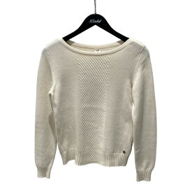 【中古】HERMES　プルオーバーニット ベージュ サイズ：34 【070126】（エルメス）