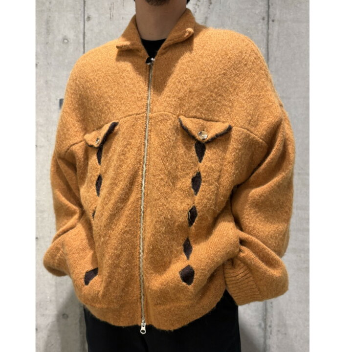 楽天市場】【中古】KOOI 23AW KNIT TRUCKER JACKETニットトラッカー 