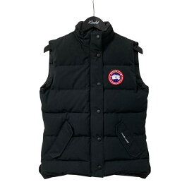 【中古】CANADA GOOSE　FREESTYLE VEST ダウンフェザーベスト 2832L ブラック サイズ：S 【120126】（カナダグース）