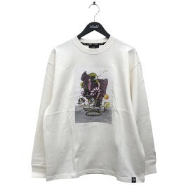 【中古】FAT　I．O． SHEEP 長袖Tシャツ F32220-CT09-AB ホワイト サイズ：SKINNY 【170126】（エフエイティー）