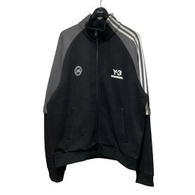 【中古】Y-3×NEIGHBORHOOD　トラックジャケット JW6993 ブラック×グレー サイズ：L 【180126】（ワイスリー×ネイバーフッド）
