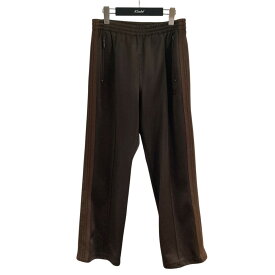 【中古】Needlesストレート トラックパンツ ブラウン サイズ：S【価格見直し】
