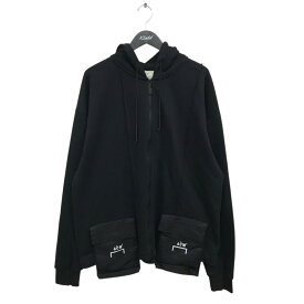 【中古】A-COLD-WALL　ジップパーカー ブラック サイズ：XL 【290126】（アコールドウォール）