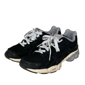 【中古】asics×ENNOY　スニーカー 1201A986 ブラック サイズ：25.5cm 【090226】（アシックス×エンノイ）