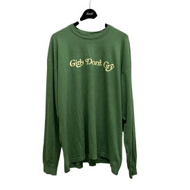【中古】GIRLS DON’T CRY　長袖カットソー グリーン サイズ：XL 【100226】（ガールズドントクライ）