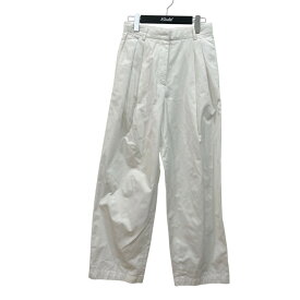 【中古】DRIES VAN NOTEN　2タックパンツ ホワイト サイズ：34 【120226】（ドリスヴァンノッテン）