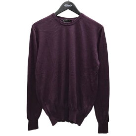 【中古】CANALI　カシミヤニット ボルドー サイズ：48 【050326】（カナーリ）