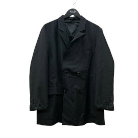 【中古】DIET BUTCHER SLIM SKIN　ダブルジャケット ダブルブレスト ブラック サイズ：3 【130226】（ダイエットブッチャースリムスキン）