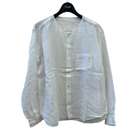 【中古】ゴーシュ　ノーカラーシャツ G211-B037 ホワイト サイズ：2 【060326】（ゴーシュ）