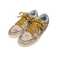 【中古】NIKESB Dunk Low PRM Toile ローカットスニーカー FN5880-001 バイオレット サイズ：26【価格見…