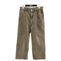 楽天市場】auralee washed corduroy 5p pantsの通販