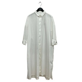 【中古】Toujoursシャツワンピース 19-040-450-0126-1-0 ホワイト サイズ：2【価格見直し】