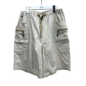 【中古】WHITE MOUNTAINEERING×GRIP SWANY　GEAR SHORTS ハーフパンツ BC2371402 アイボリー サイズ：2 【280326】（ホワイトマウンテニアリング×グリップスワニー）