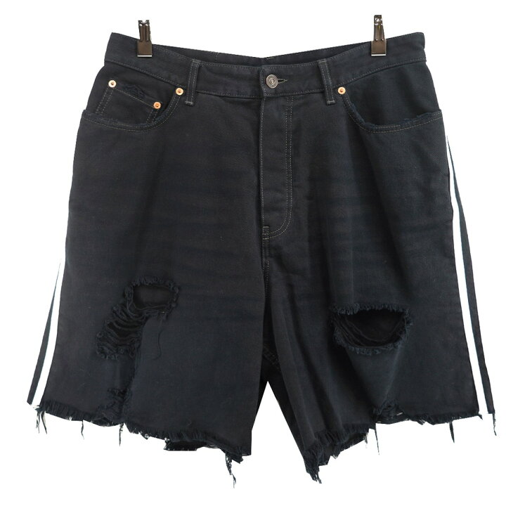 楽天市場】【中古】BALENCIAGA×adidas23SS × adidas Destroyed Baggy 