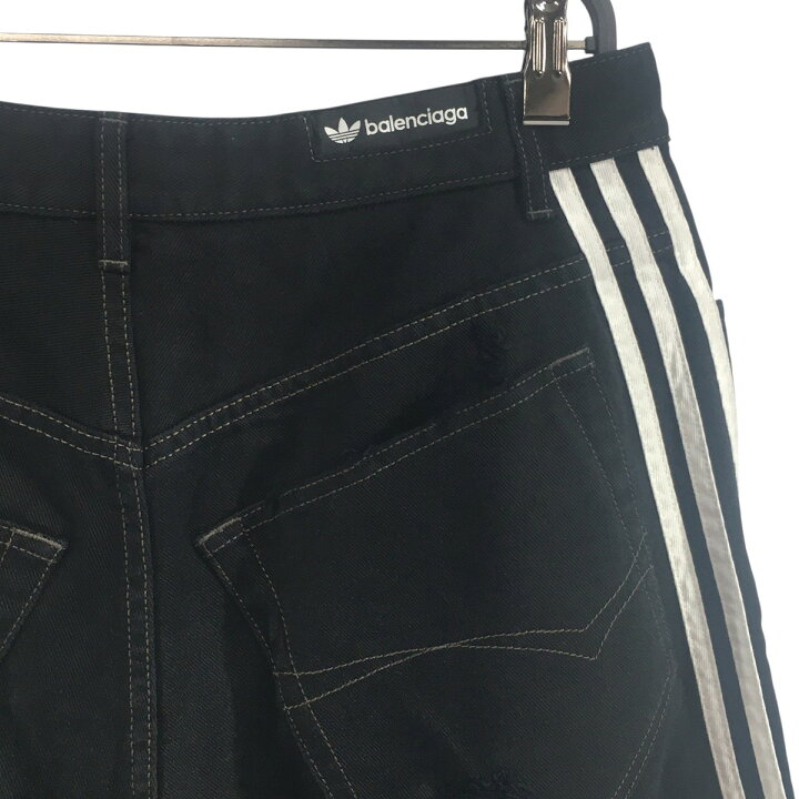 楽天市場】【中古】BALENCIAGA×adidas23SS × adidas Destroyed Baggy 