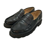 【中古】PARABOOT　REIMS ランス ローファー 47534 ブラック 【300326】（パラブーツ）