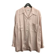 【中古】RAKINES　25SS オープンカラーシャツ 13S25HN288S ピンク サイズ：2 【310326】（ラキネス）