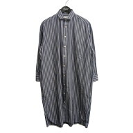 【中古】TICCA　ロングシャツ TAGS-306-01 ネイビー サイズ：F 【050426】（ティッカ）