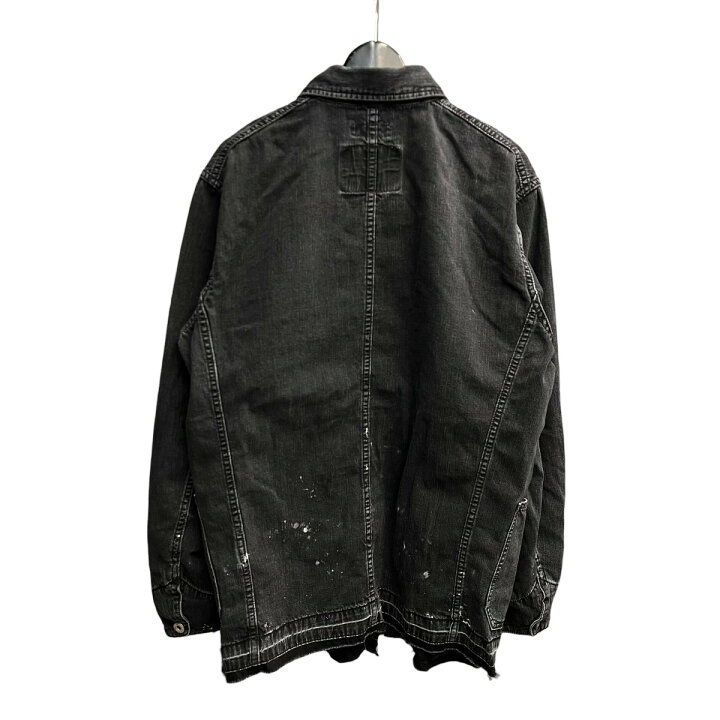 楽天市場】【中古】Ron Herman 26SS ドリップ ブラックデニム カバード 