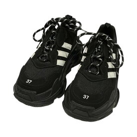 【中古】BALENCIAGA×adidas　スニーカー 712764 ブラック サイズ：24.5cm 【110426】（バレンシアガ×アディダス）
