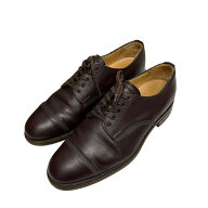 【中古】SANDERS　レースアップシューズ 8803R ボルドー サイズ：7 【120426】（サンダース）