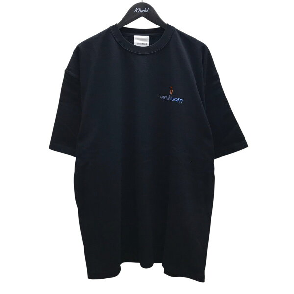 【中古】 vaultroom×兎田ぺこら VR × PEKORA TEE 半袖Tシャツ ブラック サイズ：XL 【価格見直し】
