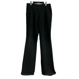 【中古】TAAKK　クレープフレアパンツ ブラック サイズ：2 【150426】（ターク）