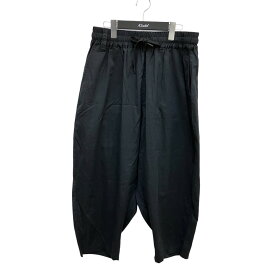 【中古】WHITE MOUNTAINEERING　リネン混イージーパンツ RW2171406 ブラック サイズ：1 【160426】（ホワイトマウンテニアリング）