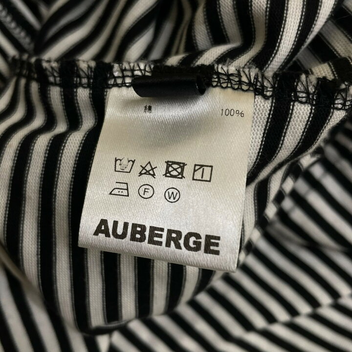 楽天市場】【中古】AUBERGE KURTY ボーダー 長袖カットソー ロング 