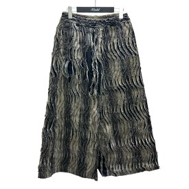 【中古】TAAKK　フリンジデニムパンツ グレー サイズ：1 【190426】（ターク）