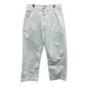 【中古】chimala　ワークパンツ ホワイト サイズ：28 【200426】（チマラ）