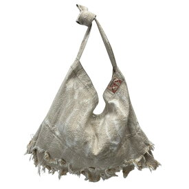 【中古】KAPITAL　フェザーデニムショルダーバッグ アイボリー 【290426】（キャピタル）