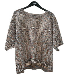 【中古】TAAKK　Tシャツ TA24SSKN010 ブラウン サイズ：1 【300426】（ターク）