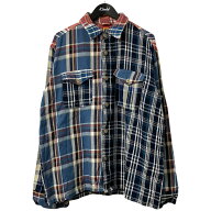 【中古】HUMAN MADE　シャツジャケット HM28SH014 マルチカラー サイズ：L 【080526】（ヒューマンメイド）