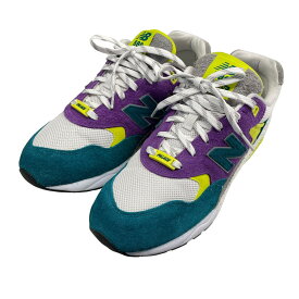 【中古】NEW BALANCE×PALACEローカットスニーカー MT580PC2 グリーン サイズ：28CM【価格見直し】