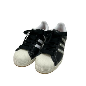 【中古】adidas　SUPERSTAR KORN CBLACK TRANSL BETSCA スニーカー IH1313 ブラック サイズ：26.5cm 【270526】（アディダス）