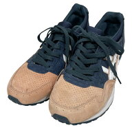 【中古】asics×KITH21AW スニーカー GEL-LYTE V SALMON TOE ゲルライト5 サーモントゥ 1201A542 ネイビ…