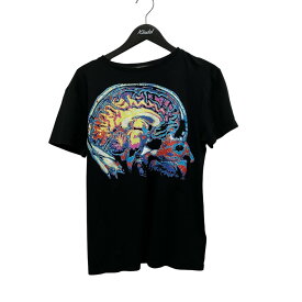 【中古】Christopher KaneブレインスキャングラフィックTシャツ ブラック サイズ：S【価格見直し】
