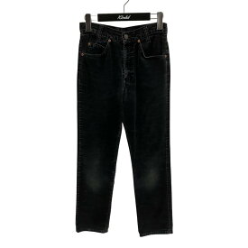 【中古】LEVI’S　80s USA製 コーデュロイパンツ 519-1558 ブラック サイズ：不明 【190626】（リーバイス）