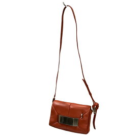 【中古】RICK OWENS　「QUILTED GRIFFIN」 レザーキルティングショルダーバッグ レッド サイズ：- 【260626】（リックオウエンス）