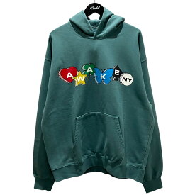 【中古】AWAKE　プルオーバーパーカー グリーン サイズ：M 【020726】（アウェイク）